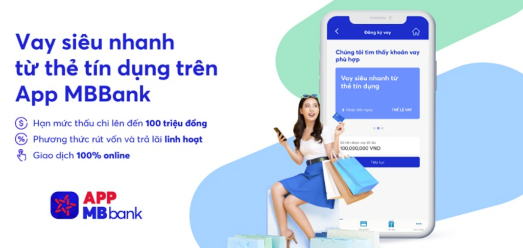 App MBBank - Vay Siêu Nhanh Từ Thẻ Tín Dụng