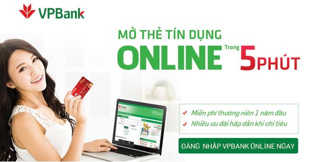 mở thẻ tín dụng VPBank