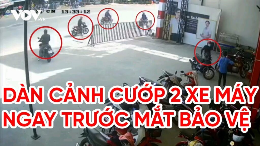 Dàn cảnh trộm cướp xe máy