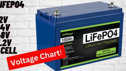 Điện áp Đầy (Full) Pin Lithium LiFePO4 (12V, 24V &#038; 48V) &#8211; 3 Cách Kiểm Tra Dung Lượng pin
