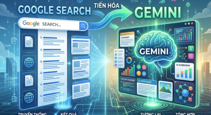 Google Search và Gemini: Cuộc “soán ngôi” hay sự tiến hóa tất yếu của gã khổng lồ tìm kiếm?